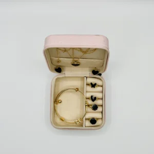 Midnight Heart Black Gold Jewelry Gift Set - Image 3